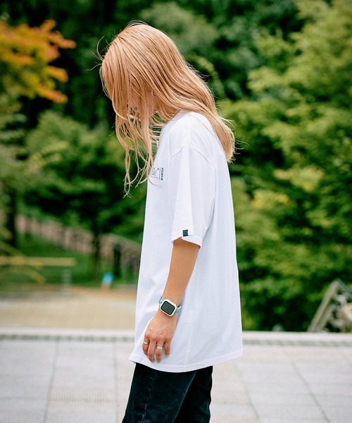 GORDON MILLER(ゴードンミラー)の「GORDON MILLER VIBTEX ロゴ Tシャツ(Tシャツ/カットソー・メンズ・ホワイト/ブラック・2/1/3)」の12枚目の写真