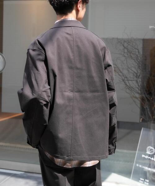 FORK&SPOON（フォークアンドスプーン）の「『セットアップ対応/イージーケア』FORK&SPOON　ideal stretchワークジャケット（セットアップ・メンズ・ダークブラウン/ネイビー・4/5）」の13枚目の写真