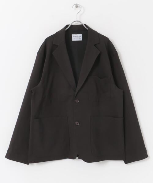 FORK&SPOON（フォークアンドスプーン）の「『セットアップ対応/イージーケア』FORK&SPOON　ideal stretchワークジャケット（セットアップ・メンズ・ダークブラウン/ネイビー・4/5）」の17枚目の写真