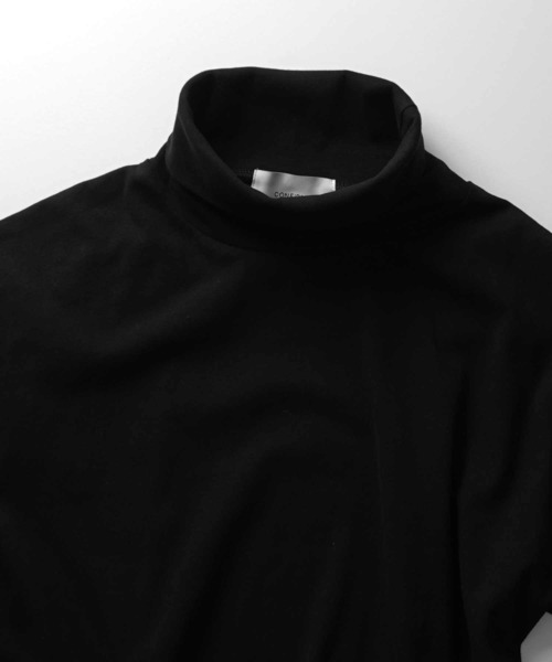 Confirm(コンファーム)の「フライス ベーシックタートルネックロンT【Confirm】(Tシャツ/カットソー・メンズ・ホワイト/ブラック・M/L)」の12枚目の写真