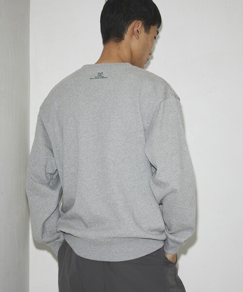 Firsthand(ファーストハンド)の「MA Firsthand/マ ファーストハンド Sense. CREW SWEAT / ロゴスウェット / プリントスウェット / スウェットシャツ(スウェット・メンズ・ネイビー/ブラック/グレー・MEDIUM/LARGE)」の20枚目の写真