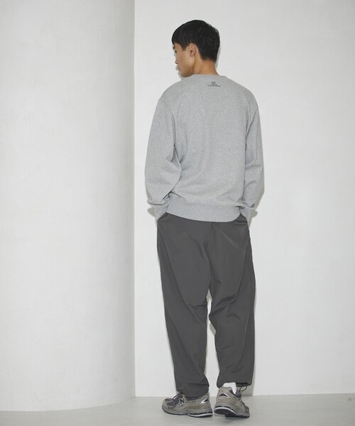 Firsthand(ファーストハンド)の「MA Firsthand/マ ファーストハンド Sense. CREW SWEAT / ロゴスウェット / プリントスウェット / スウェットシャツ(スウェット・メンズ・ネイビー/ブラック/グレー・MEDIUM/LARGE)」の10枚目の写真