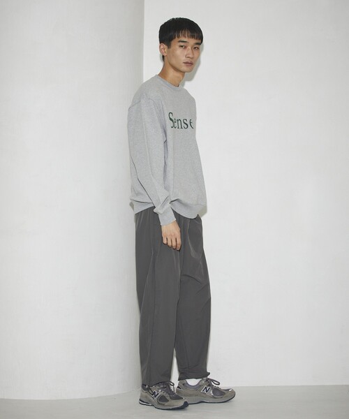Firsthand(ファーストハンド)の「MA Firsthand/マ ファーストハンド Sense. CREW SWEAT / ロゴスウェット / プリントスウェット / スウェットシャツ(スウェット・メンズ・ネイビー/ブラック/グレー・MEDIUM/LARGE)」の11枚目の写真