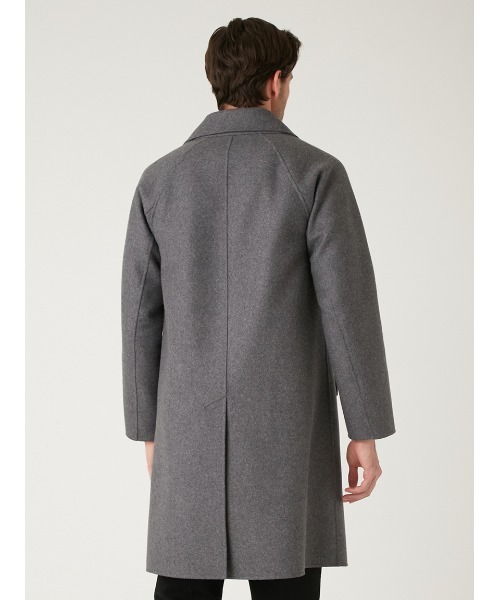 AOURE（アウール）の「ウールリバー ダブルブレステッドコート