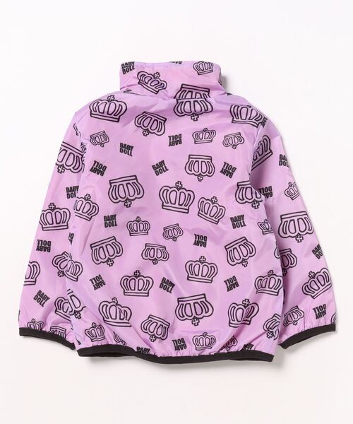 BABYDOLL（ベビードール）の「リバーシブルアウター 9038K（ダウンジャケット/コート・キッズ・オレンジ/パープル・80ｃｍ/90cm/100cm/110cm/120cm/130cm/140cm）」の3枚目の写真
