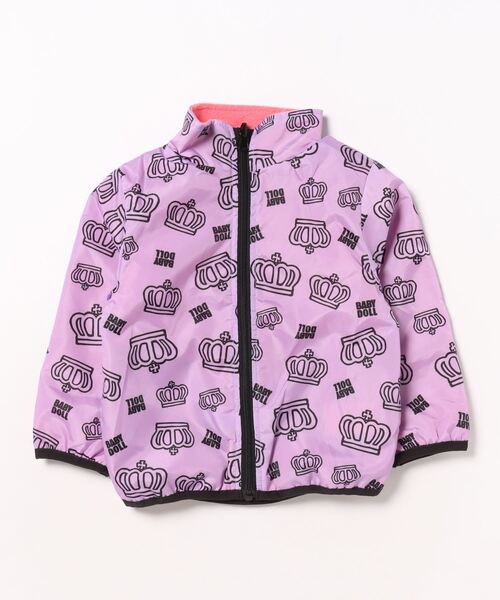 BABYDOLL（ベビードール）の「リバーシブルアウター 9038K（ダウンジャケット/コート・キッズ・オレンジ/パープル・80ｃｍ/90cm/100cm/110cm/120cm/130cm/140cm）」の7枚目の写真