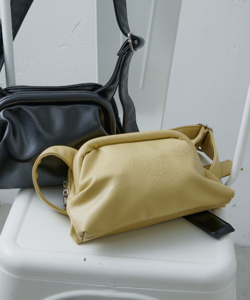 CIAOPANIC TYPY（チャオパニックティピー）の「【新色登場！】がま口マルチショルダーBAG（ショルダーバッグ・レディース・シルバー/イエロー/ホワイト/ブラック/ブラウン/ミント/アイボリー・ONE SIZE）」の10枚目の写真