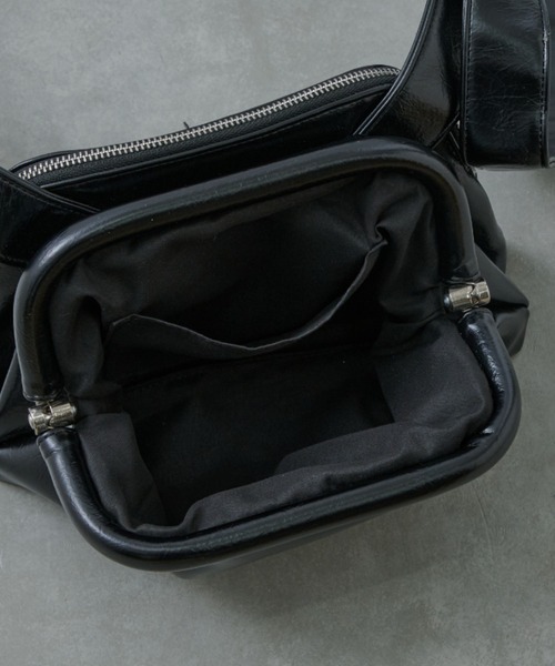 CIAOPANIC TYPY（チャオパニックティピー）の「【新色登場！】がま口マルチショルダーBAG（ショルダーバッグ・レディース・シルバー/イエロー/ホワイト/ブラック/ブラウン/ミント/アイボリー・ONE SIZE）」の16枚目の写真