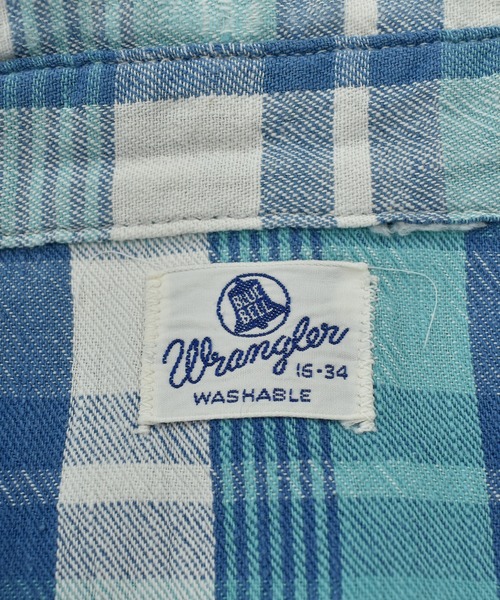 Wrangler（ラングラー）の「【ヴィンテージ古着】60’s Wrangler ショートスリーブ ウェスタンシャツ（シャツ/ブラウス・メンズ・ブルー・SMALL）」の9枚目の写真