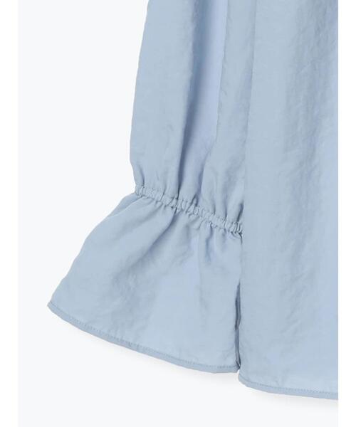 sm2rhythm（サマンサモスモスリズム）の「キャンディースリーブギャザーブラウス（シャツ/ブラウス・レディース・オフホワイト/サックスブルー/ブラック・F）」の21枚目の写真