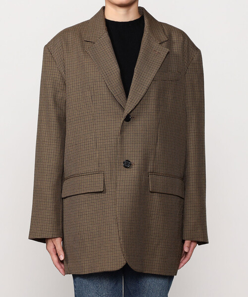 INSCRIRE | テーラードジャケット チェック INSCRIRE（アンスクリア）の「INSCRIRE | テーラードジャケット