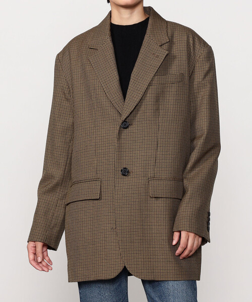 INSCRIRE | テーラードジャケット チェック INSCRIRE（アンスクリア）の「INSCRIRE | テーラードジャケット