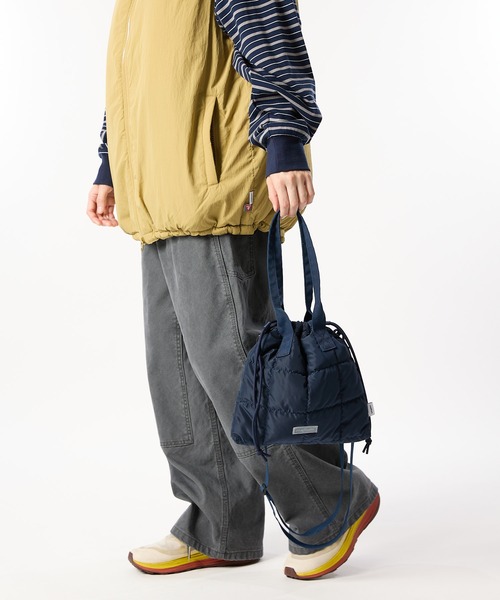 meltum(メルタム)の「QUILT SHOULDER POUCH(ショルダーバッグ・メンズ・ネイビー/ブラック/オリーブ・FREE)」の22枚目の写真