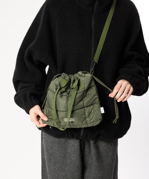 meltum(メルタム)の「QUILT SHOULDER POUCH(ショルダーバッグ・メンズ・ネイビー/ブラック/オリーブ・FREE)」の16枚目の写真