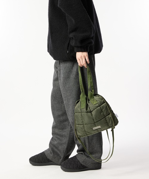 meltum(メルタム)の「QUILT SHOULDER POUCH(ショルダーバッグ・メンズ・ネイビー/ブラック/オリーブ・FREE)」の18枚目の写真