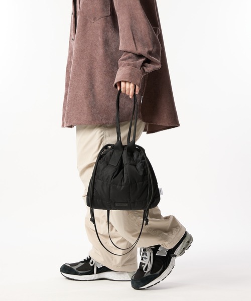 meltum(メルタム)の「QUILT SHOULDER POUCH(ショルダーバッグ・メンズ・ネイビー/ブラック/オリーブ・FREE)」の14枚目の写真
