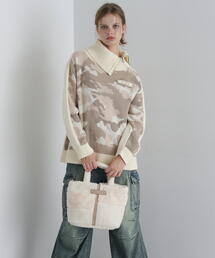 AVIREX | 《直営店限定》BOA×FUR MINI TOTE BAG/ボア×ファー ミニトートバッグ(トートバッグ)