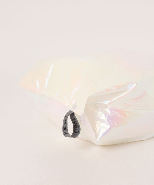 GEORGE'S（ジョージズ）の「ロール エコバック メタリック（エコバッグ/サブバッグ・レディース・ホワイト/ピンク/シルバー/ゴールド/グリーン系その他/コーラル・FREE）」の14枚目の写真