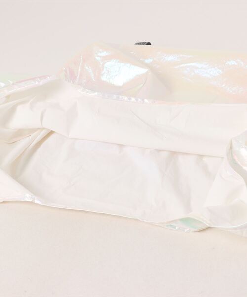 GEORGE'S（ジョージズ）の「ロール エコバック メタリック（エコバッグ/サブバッグ・レディース・ホワイト/ピンク/シルバー/ゴールド/グリーン系その他/コーラル・FREE）」の15枚目の写真