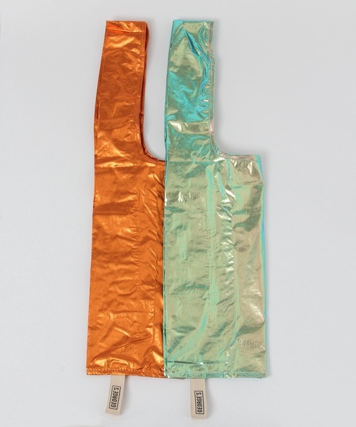 GEORGE'S（ジョージズ）の「ロール エコバック メタリック（エコバッグ/サブバッグ・レディース・ホワイト/ピンク/シルバー/ゴールド/グリーン系その他/コーラル・FREE）」の8枚目の写真