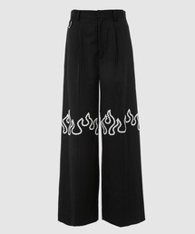 パンツ TENDER PERSON FLAME STUDS STRIPE PANT TENDER PERSON（テンダーパーソン）の「FLAME STUDS STRIPE