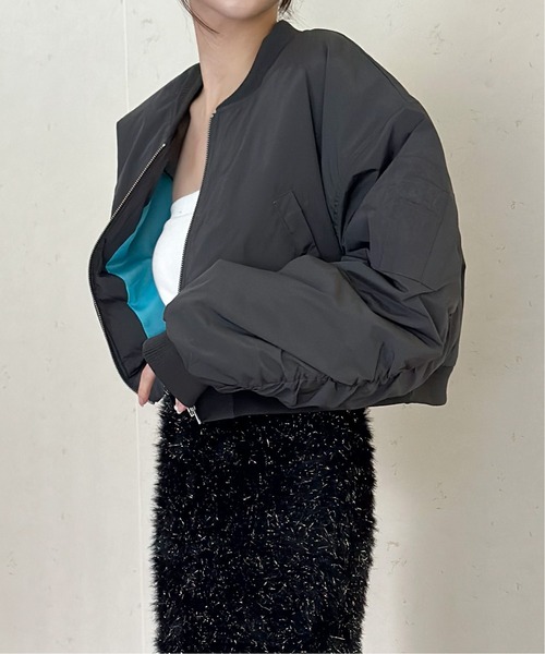 【セール】クロップド丈MA-1（MA-1）｜Per sist ence（パーシエンス）