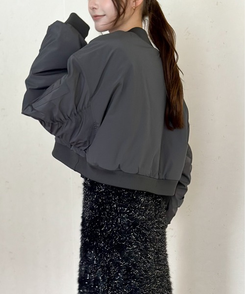 【セール】クロップド丈MA-1（MA-1）｜Per sist ence（パーシエンス）