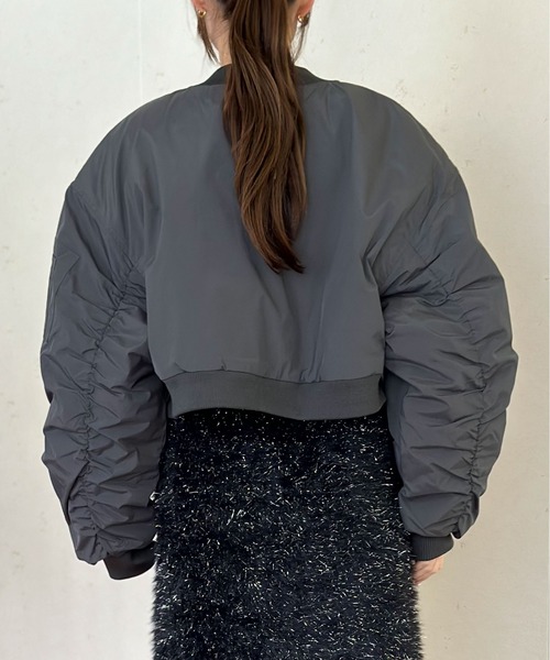 【セール】クロップド丈MA-1（MA-1）｜Per sist ence（パーシエンス）