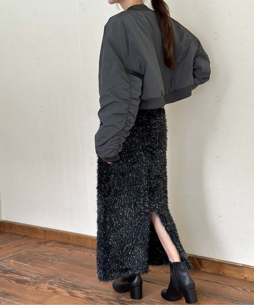 【セール】クロップド丈MA-1（MA-1）｜Per sist ence（パーシエンス）