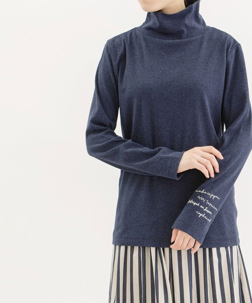 【セール】タートルプルオーバー（Tシャツ/カットソー）｜nop de nod（ノップドゥノッド）