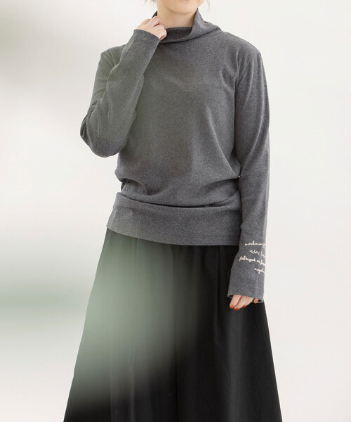 【セール】タートルプルオーバー（Tシャツ/カットソー）｜nop de nod（ノップドゥノッド）