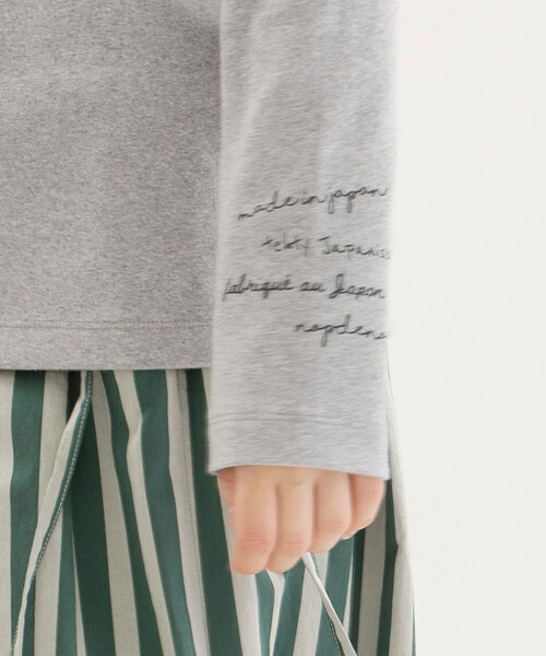 【セール】タートルプルオーバー（Tシャツ/カットソー）｜nop de nod（ノップドゥノッド）