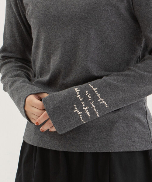 【セール】タートルプルオーバー（Tシャツ/カットソー）｜nop de nod（ノップドゥノッド）