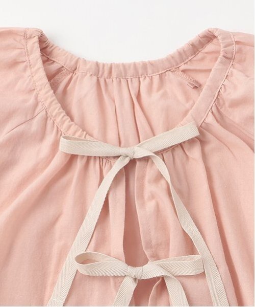 petit main LIEN（プティマインリアン）の「【親子リンク】シャーリングブラウス（シャツ/ブラウス・レディース・ピンク/キナリ・FREE）」の7枚目の写真