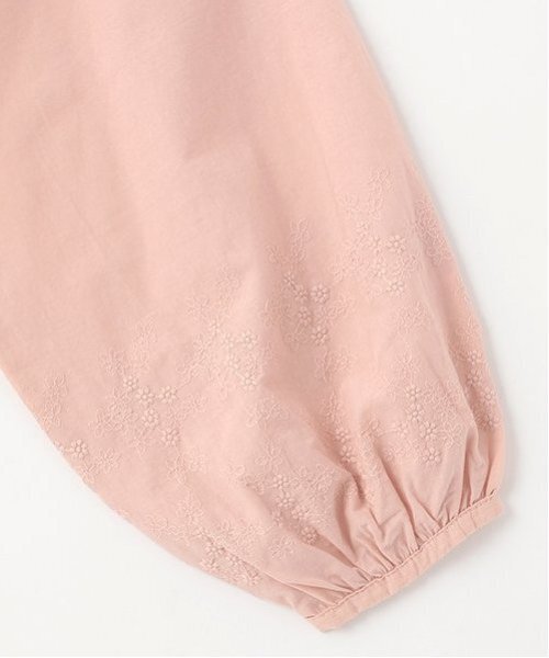 petit main LIEN（プティマインリアン）の「【親子リンク】シャーリングブラウス（シャツ/ブラウス・レディース・ピンク/キナリ・FREE）」の9枚目の写真