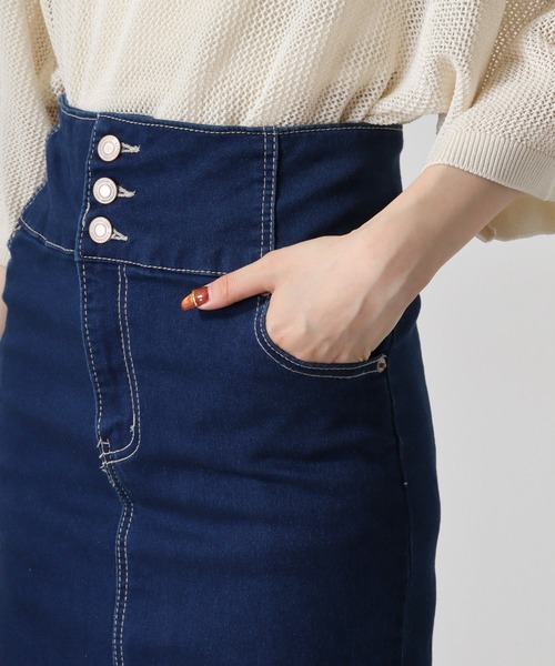★Isabel Marant★ベスナ デニム スカート Isabel Marant Etoileのブルー Vesna デニム ミニスカートがセール中