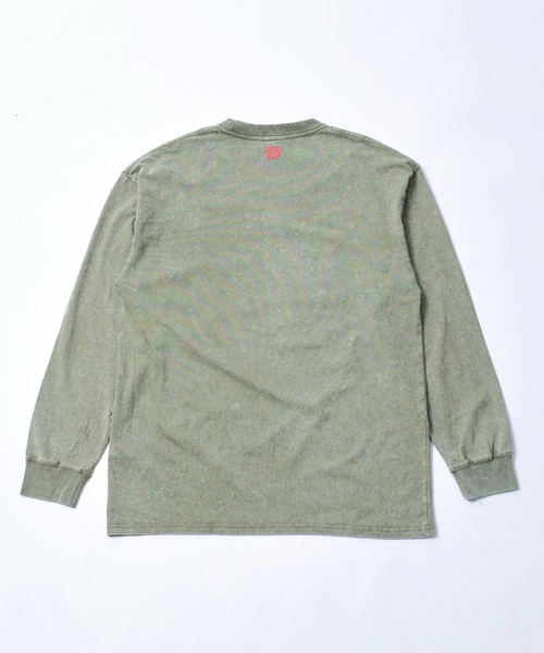 WONDER OF WANDER（ワンダーオブワンダー）の「Graphic L/S TEE D（Tシャツ/カットソー・メンズ・グリーン/ブラック・XL/L/M）」の16枚目の写真