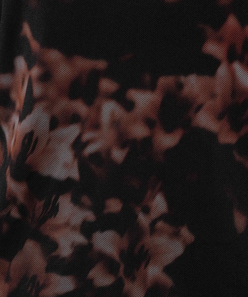 HARE(ハレ)の「blurフラワーガラシアートップス(HARE)(Tシャツ/カットソー・レディース・オレンジ/ブルー・FREE)」の17枚目の写真