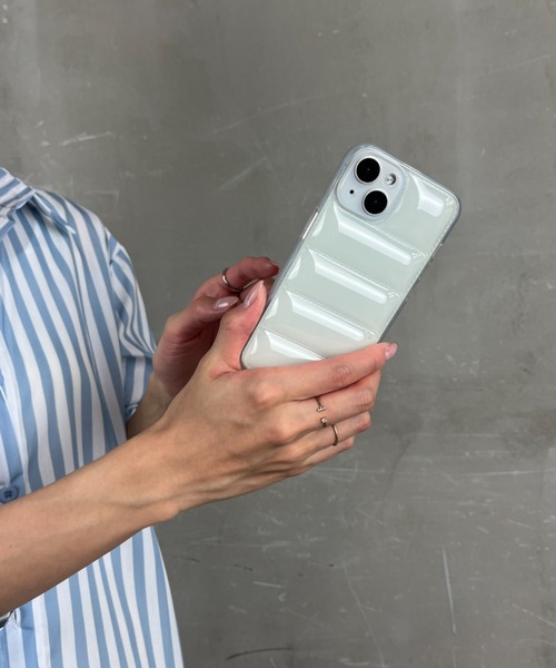 Loco Ocean（ロコオーシャン）の「クリア ぷっくり / スマホカバー iPhoneケース ( 12 / 13 / 14 / 14pro / 15 / 15pro )（スマホケース/カバー・レディース・ホワイト/ブラック・iPhone 12/iPhone 13/iPhone 14/iPhone 15/iPhone 14 Pro/iPhone 15 Pro）」の11枚目の写真