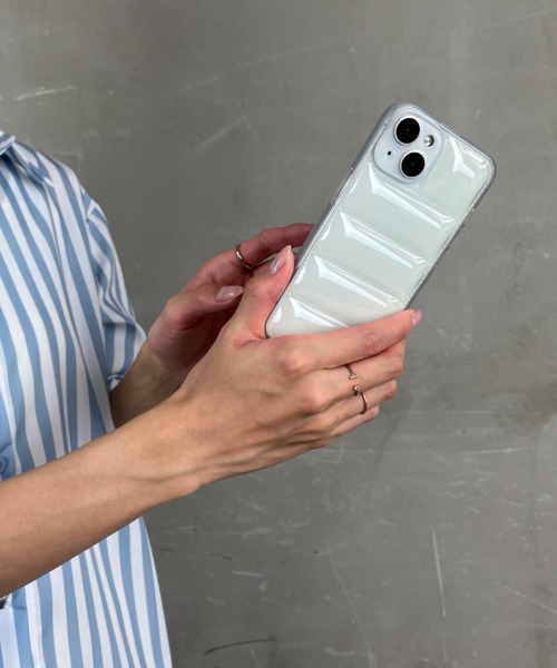 Loco Ocean（ロコオーシャン）の「クリア ぷっくり / スマホカバー iPhoneケース ( 12 / 13 / 14 / 14pro / 15 / 15pro )（スマホケース/カバー・レディース・ホワイト/ブラック・iPhone 12/iPhone 13/iPhone 14/iPhone 15/iPhone 14 Pro/iPhone 15 Pro）」の12枚目の写真
