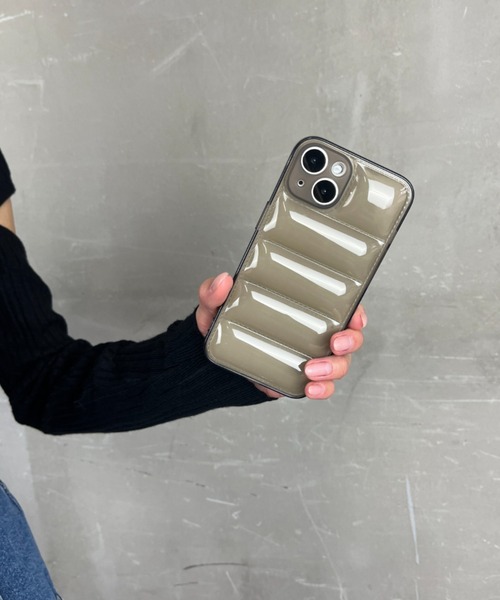 Loco Ocean（ロコオーシャン）の「クリア ぷっくり / スマホカバー iPhoneケース ( 12 / 13 / 14 / 14pro / 15 / 15pro )（スマホケース/カバー・レディース・ホワイト/ブラック・iPhone 12/iPhone 13/iPhone 14/iPhone 15/iPhone 14 Pro/iPhone 15 Pro）」の6枚目の写真