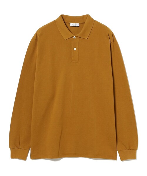 ELACIO / カノコ ロングスリーブ ポロシャツ（ポロシャツ