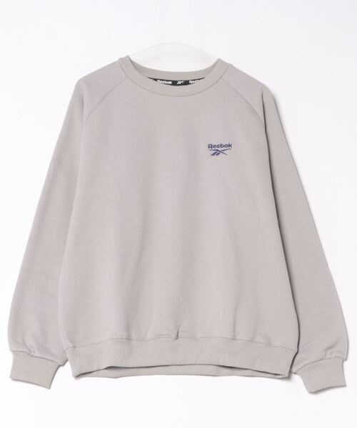 【セール】Reebok ブラッシュライニング クルーネックスウェット（スウェット）｜PR01.（ピーアールワン）