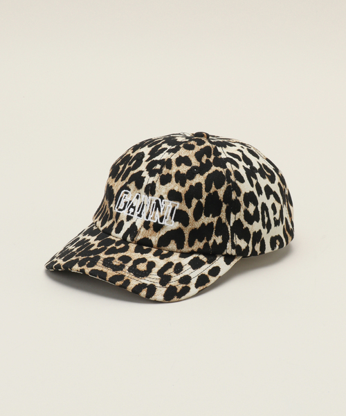 GANNI ガニ Cap Hat Print A5312 Ganni GANNI/ガニー