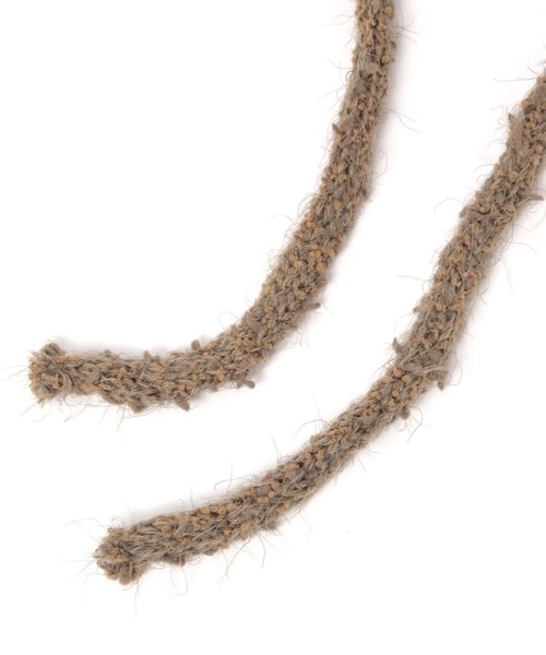 niko and...（ニコアンド）の「オリジナルポコポコ耳付きワッチ（ニットキャップ/ビーニー・レディース・ブラウン/アイボリー・FREE）」の7枚目の写真