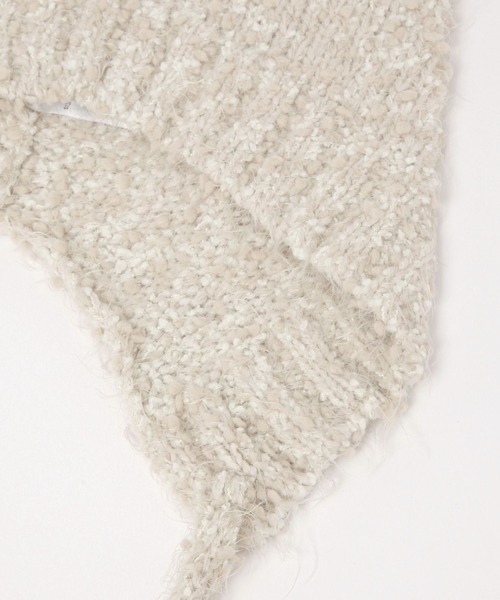 niko and...（ニコアンド）の「オリジナルポコポコ耳付きワッチ（ニットキャップ/ビーニー・レディース・ブラウン/アイボリー・FREE）」の9枚目の写真