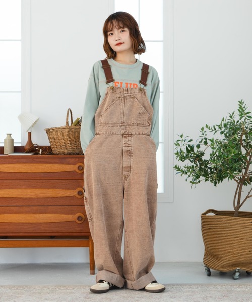 eLur（エラー）の「【eLur】オーバーオール（サロペット