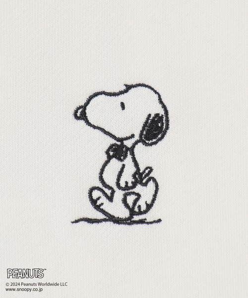 Honeys（ハニーズ）の「スヌーピー／トレーナー（スウェット・レディース・ピンク/アイボリー/ネイビー/スミクロ・S/M/LL/L）」の11枚目の写真