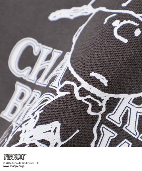 Honeys（ハニーズ）の「スヌーピー／トレーナー（スウェット・レディース・ピンク/アイボリー/ネイビー/スミクロ・S/M/LL/L）」の20枚目の写真