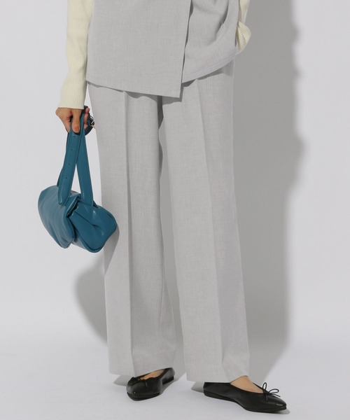 Elura(エルーラ)の「スリムウォームセミフレアパンツ/249467(その他パンツ・レディース・ブラック系その他/ブラウン系その他/ダークネイビー/ライトグレー・FREE(S)/LARGE/MEDIUM/X-LARGE)」の9枚目の写真